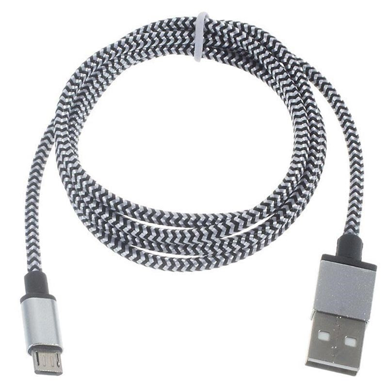 Cabo NYLON Micro USB Universal 2 Metros