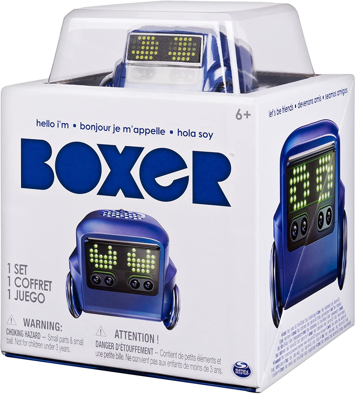 Robot SPIN MASTER Boxer Azul - GRADE A