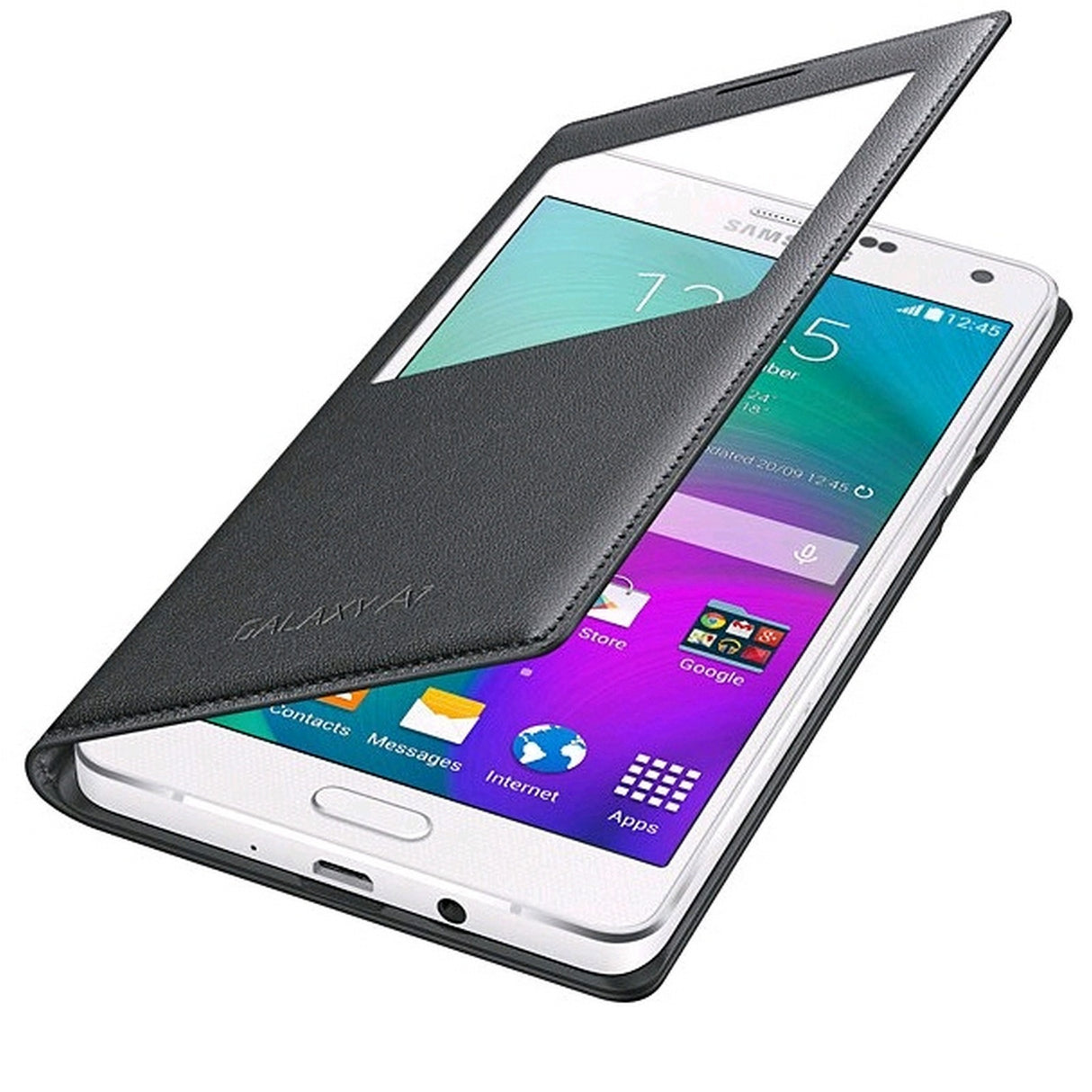 Samsung Capa S View para Galaxy A7 (Preto)