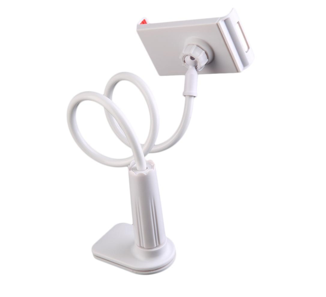 Suporte Flexível com Rotação 360° para Smartphone ou Tablet (Branco) - Multi4you®