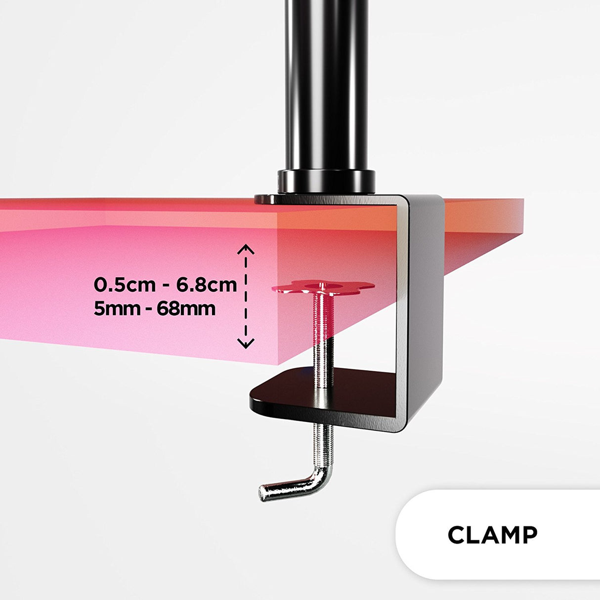 Suporte de Mesa Universal para TV Monitor 13-27 Gaming / Escritório - Multi4you®