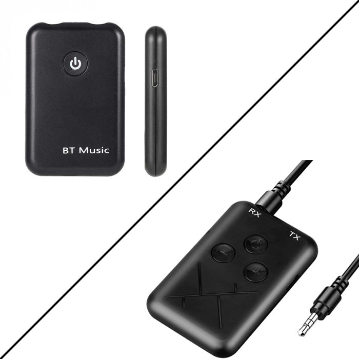 Transmissor e Receptor de Áudio Bluetooth 2 em 1 Sem Fio - Multi4you®