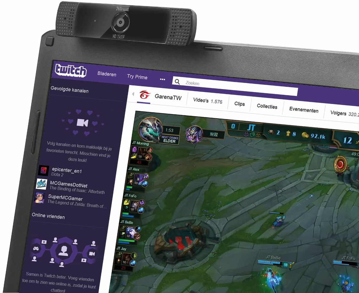 Trust WEBCAM Gaming GXT 1160 Vero Full HD (1080p)