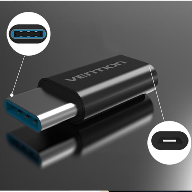 Adaptador Vention USB-C para Micro USB