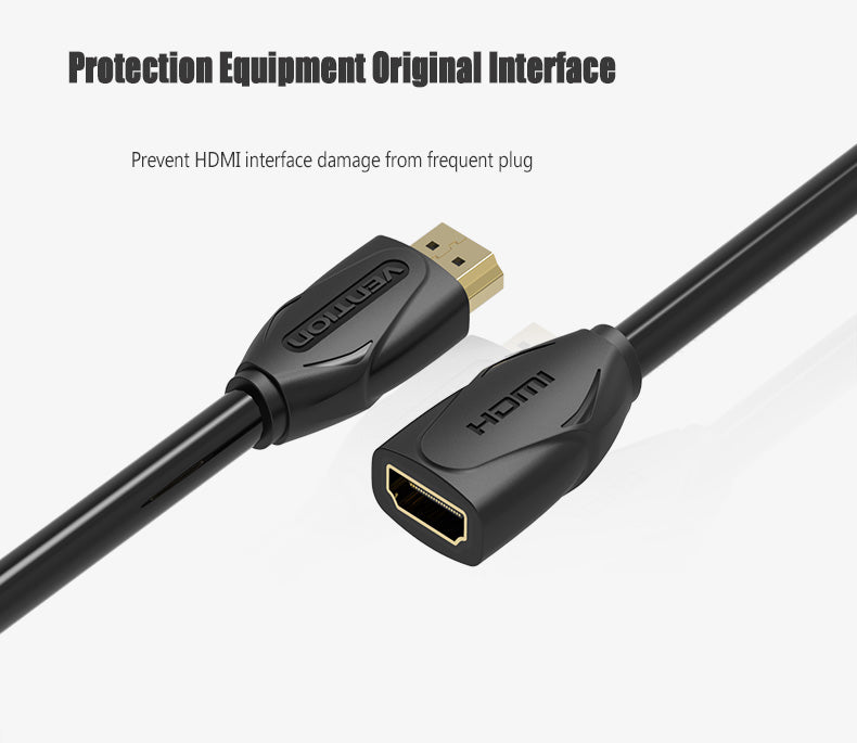 Cabo Vention Extensão HDMI Macho HDMI Fêmea 2.0 (3m)