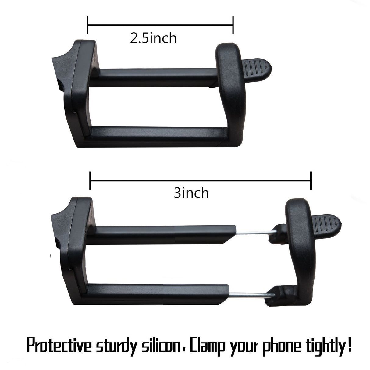 XCOMM Selfie Stick pro 2 em 1 Wireless Bluetooth - Black