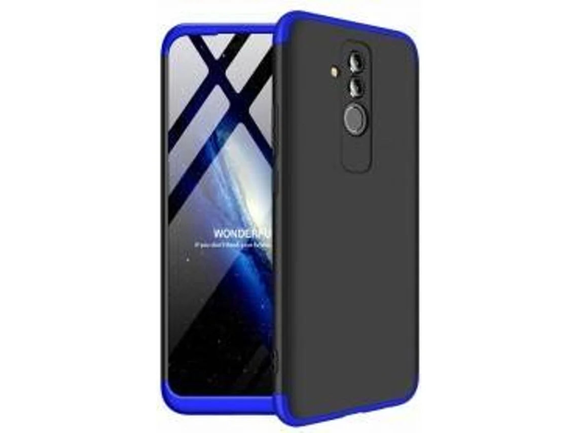 Capa de proteção GKK 360 frontal e traseira capa completa Huawei Mate 20 Lite Azul/Preto