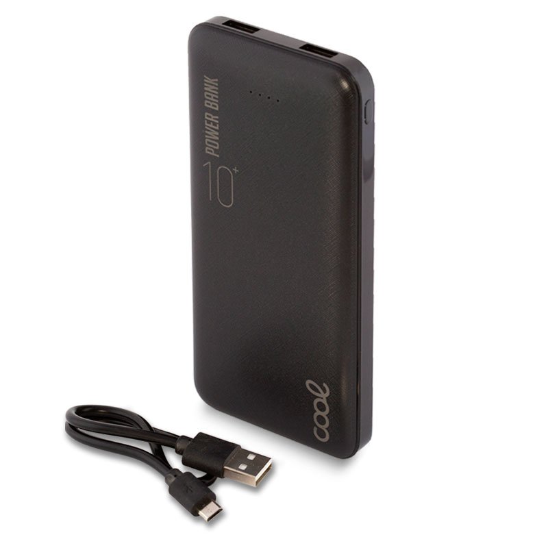 BATERIA EXTERNA UNIVERSAL POWER BANK 10.000 MAH (2 X USB / 2.1A) COOL LEATHER