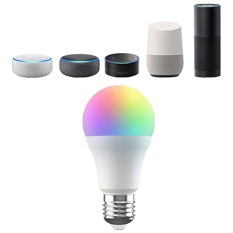 Lâmpada Inteligente Broadlink LB27 RGB Google Home / Amazon Alexa
