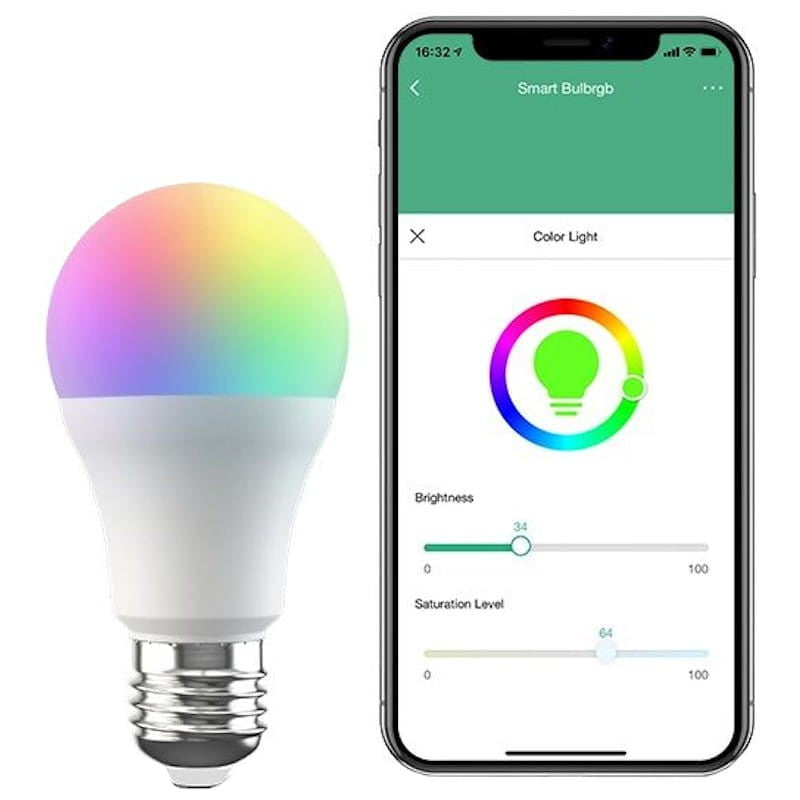 Lâmpada Inteligente Broadlink LB27 RGB Google Home / Amazon Alexa