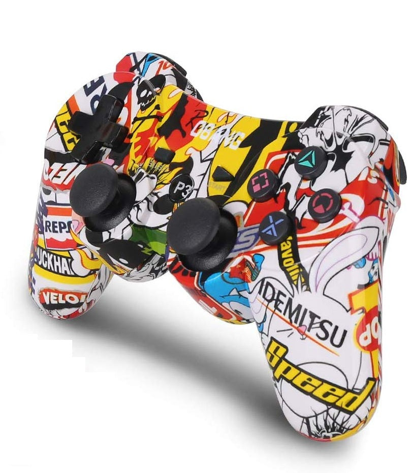 Comando Wireless DualShock 3 para Sony PS3- Sticker Bombs
