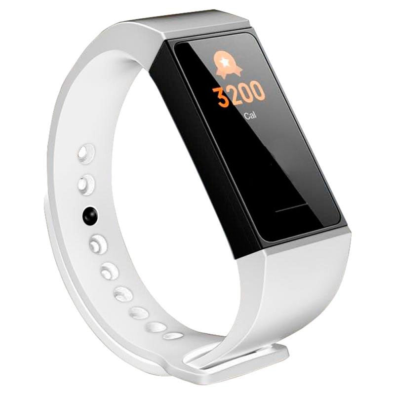Pulseira de Substituição Xiaomi Mi Smart Band 4c Silicone (Branco)