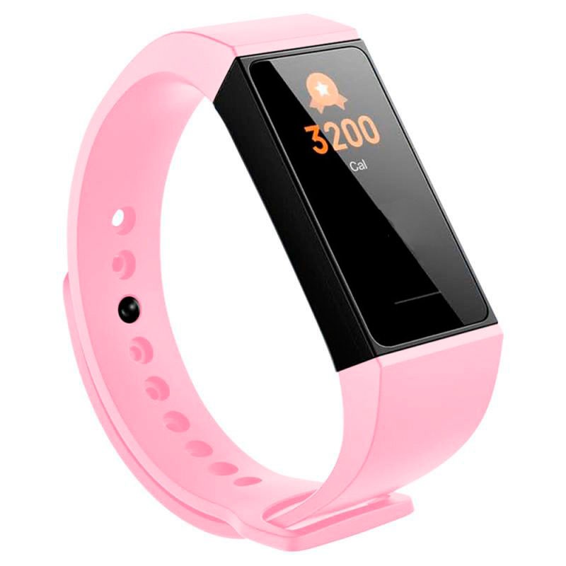 Pulseira de Substituição Xiaomi Mi Smart Band 4c Silicone (Rosa)