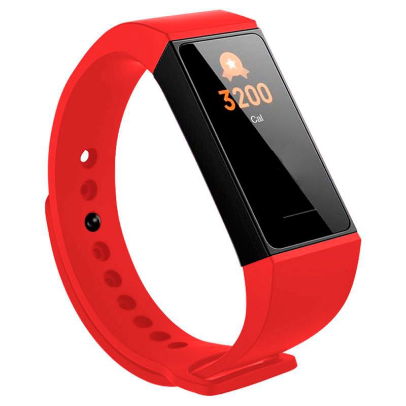 Pulseira de Substituição Xiaomi Mi Smart Band 4c Silicone (Vermelho)