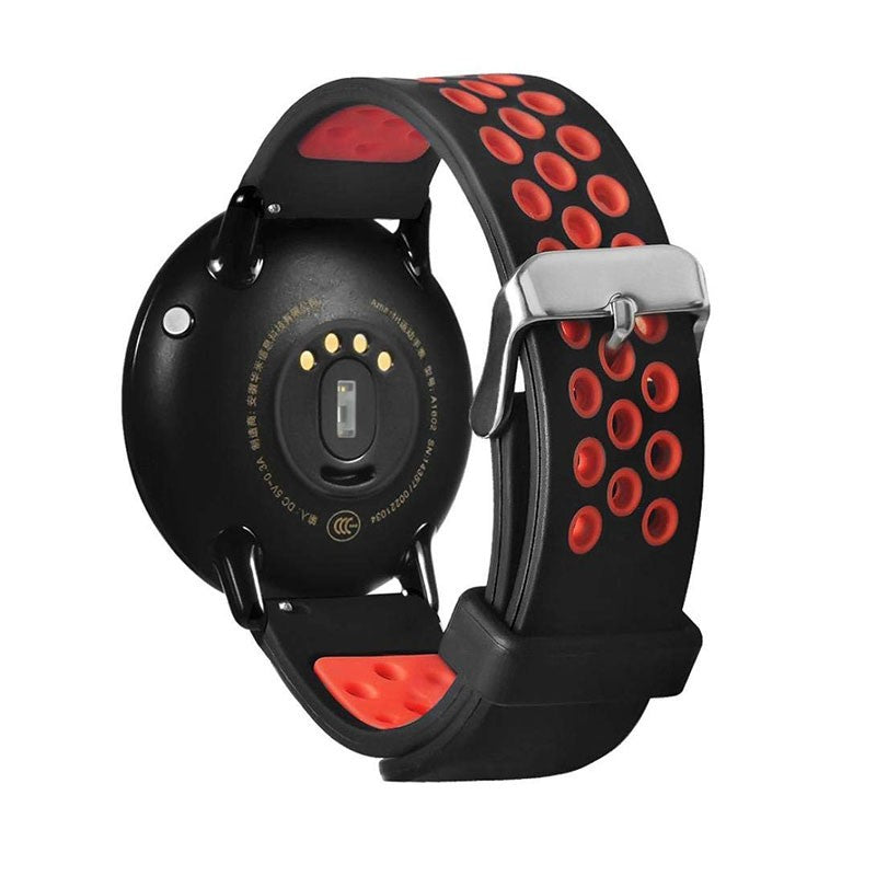 Pulseira de Substituição 22mm Xiaomi Amazfit Stratos 3 / Stratos 2S / Stratos / Pace / GTR 47mm / Ticwatch / Huawei / Samsung Fivela (Vermelho)