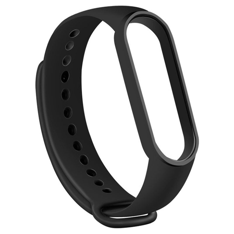 Pulseira de Substituição Xiaomi Mi Smart Band 6 / Mi Band 5 / Amazfit Band 5 Silicone (Preto)