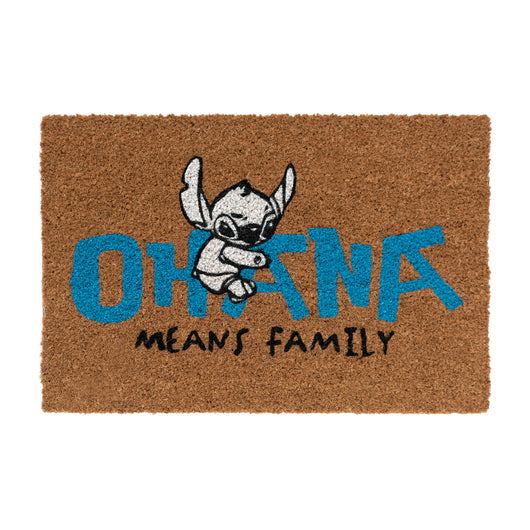 Tapete De Entrada Felpudo Disney Stitch Ohana