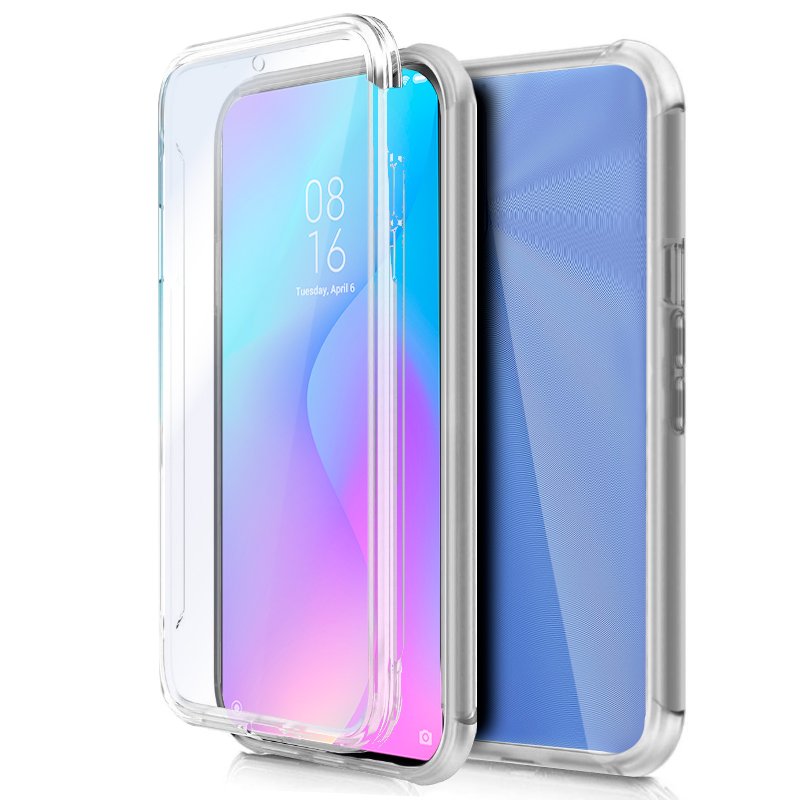 Capa silicone 3D Xiaomi Redmi 6 (frente e verso transparentes)