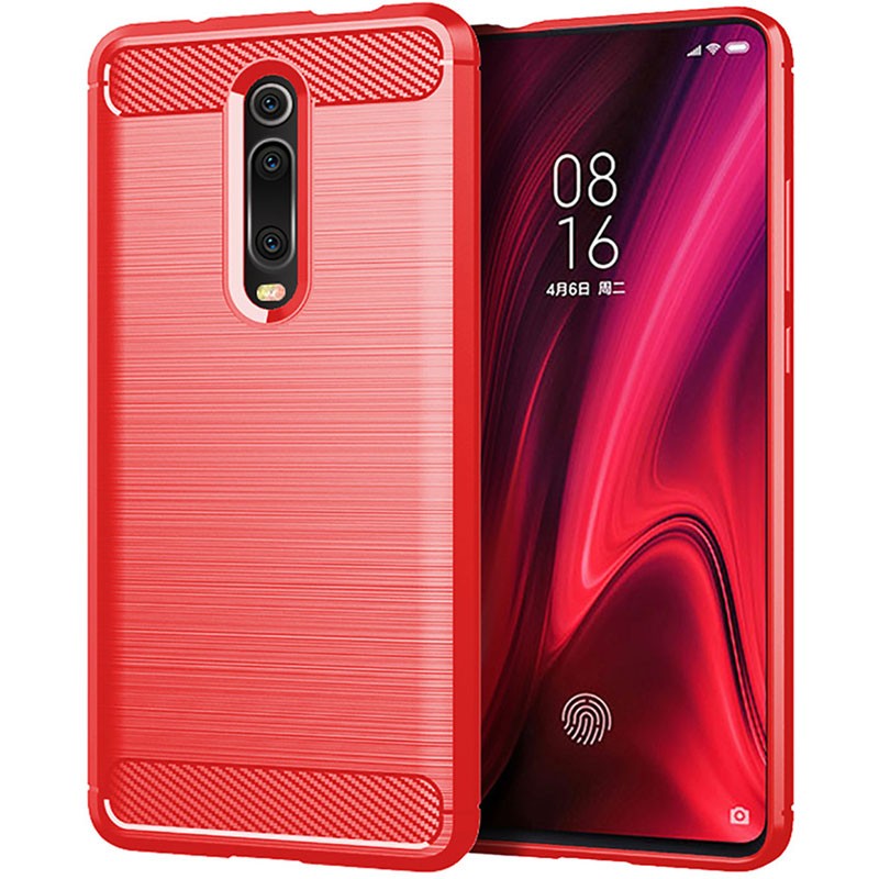 Capa Carbon Ultra Xiaomi Mi 9T / Mi 9T Pro (Vermelho)