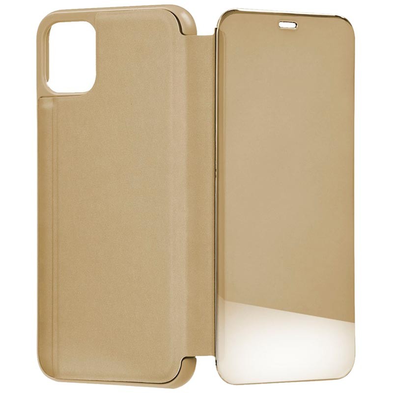 Capa livro Smart Mirror iPhone 11 Pro Max (Dourado)