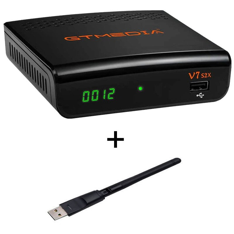 GTMedia Freesat V7 S2X 1080p Wifi - Receptor de satélite