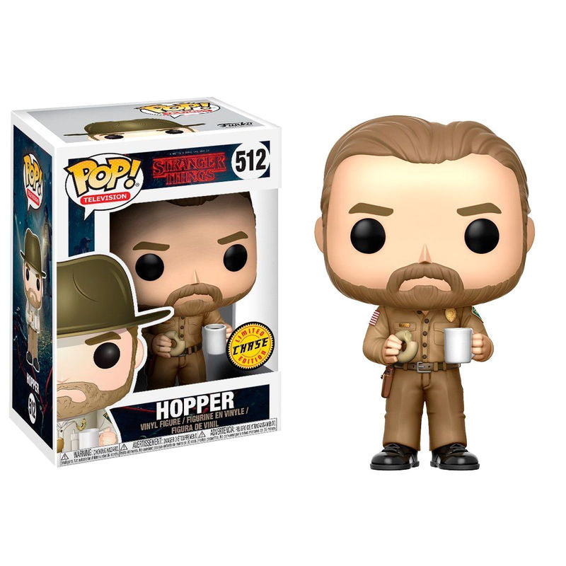 Figura Funko POP Stranger Things Hopper Chase