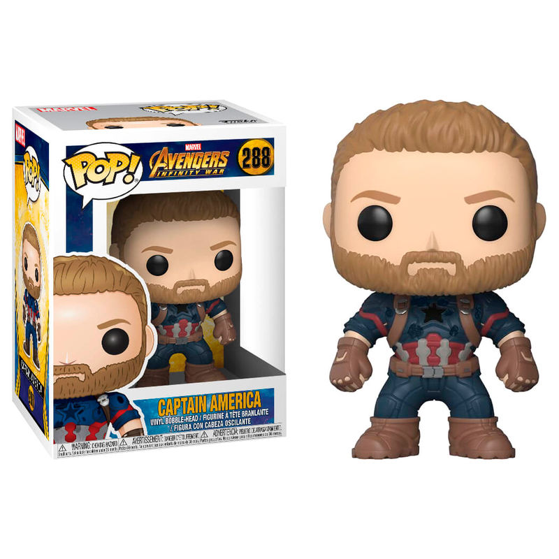 Figura Funko POP Marvel Avengers Infinity War Capitan America