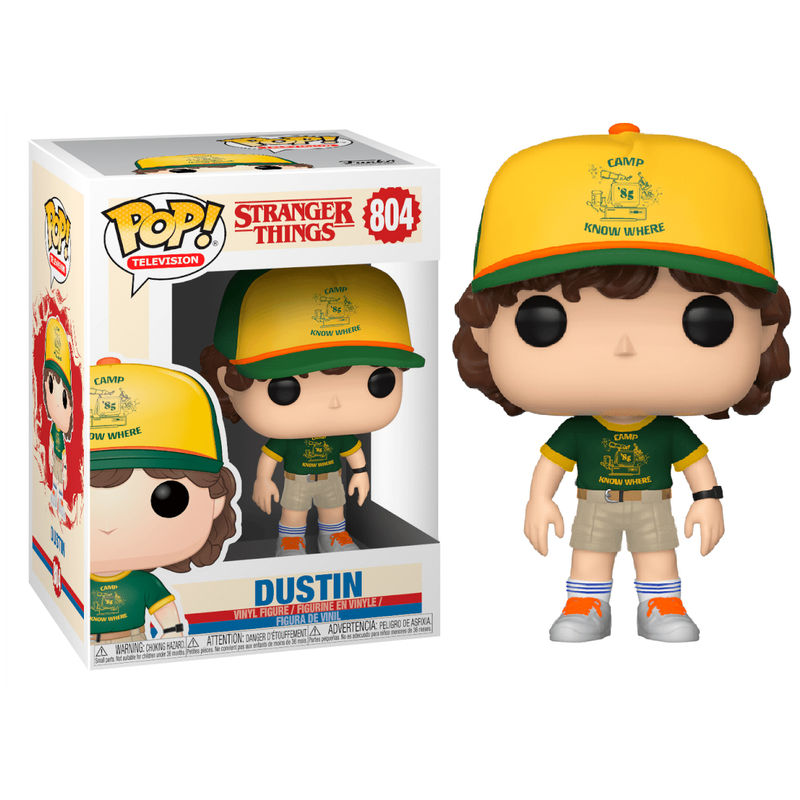 Figura Funko POP Stranger Things 3 Dustin At Camp