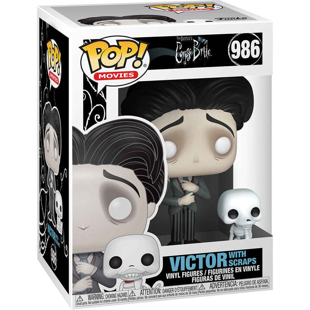 Figura Funko POP La Novia Cadaver Victor with Scraps