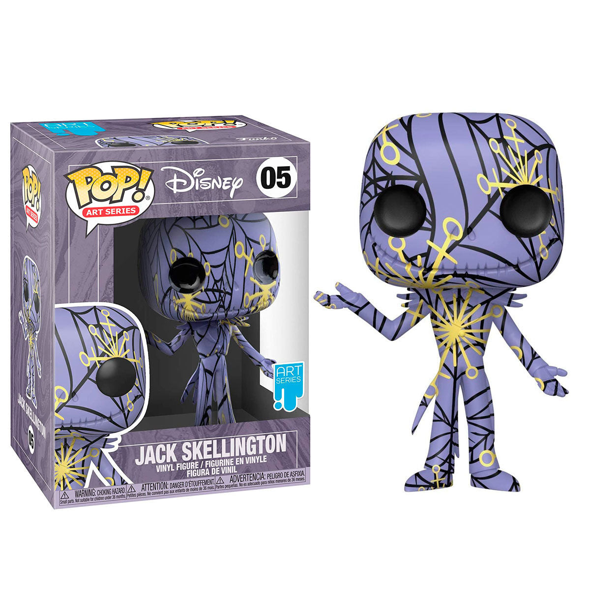 Figura Funko POP Disney Pesadilla Antes de Navidad Jack Artists Series