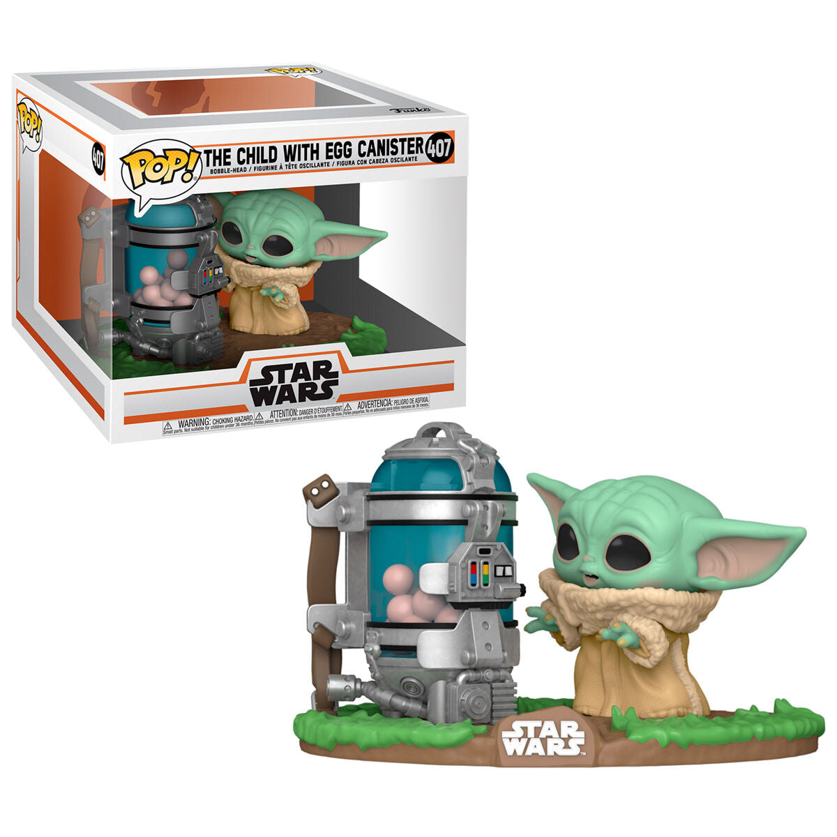 Figura Funko POP Star Wars The Mandalorian Child with Canister