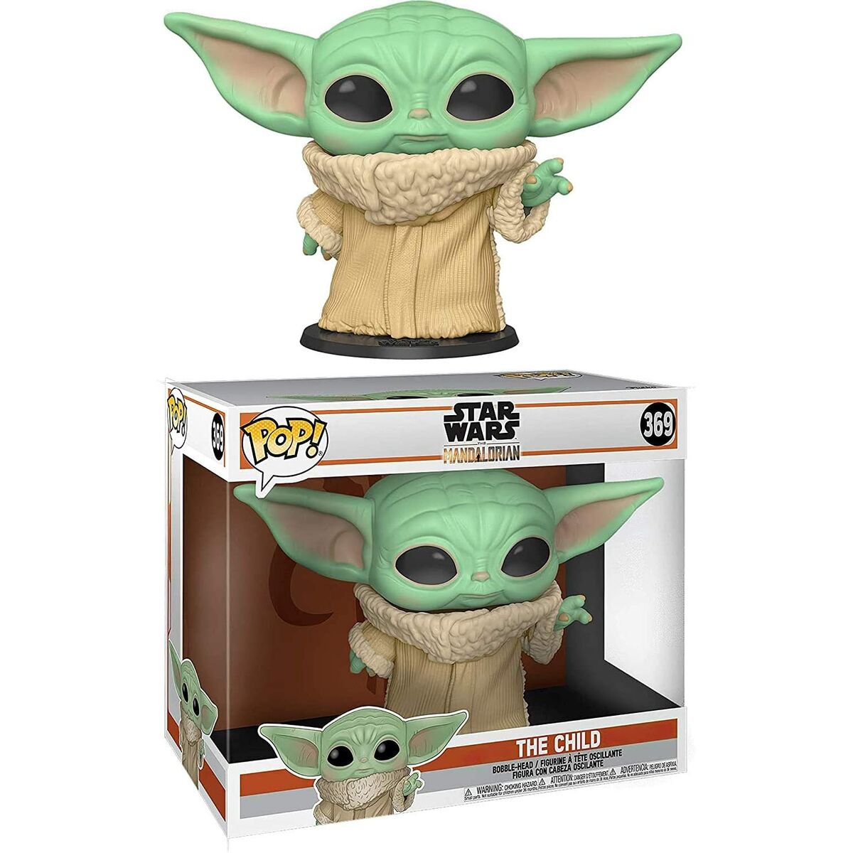 Figura Funko POP Star Wars Mandalorian Yoda The Child 25cm