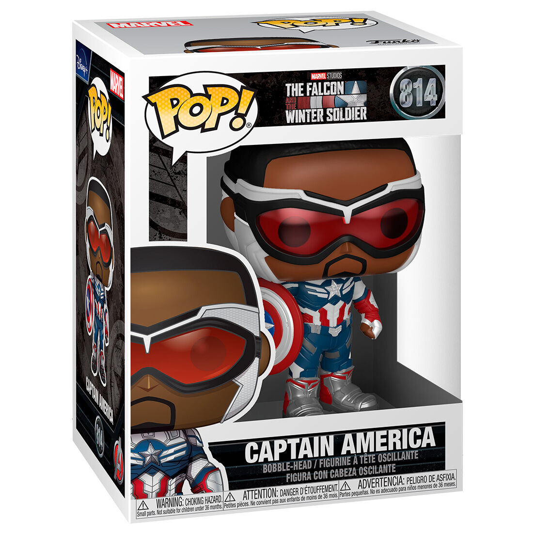 Figura Funko POP Marvel The Falcon & Winter Soldier Captain America