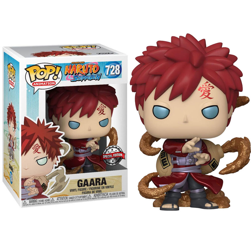 Figura Funko POP Naruto Gaara Metallic Exclusive