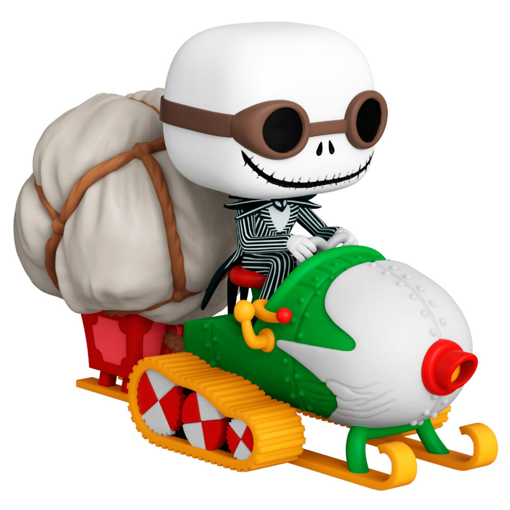 Figura Funko POP Pesadilla Antes de Navidad Jack with Goggles & Snowmobile