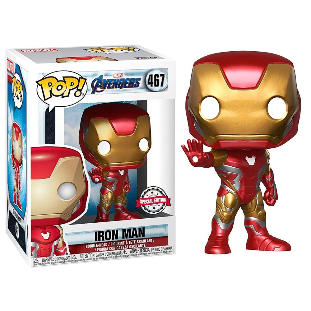 Figura Funko POP Marvel Avengers Endgame Iron Man Exclusive
