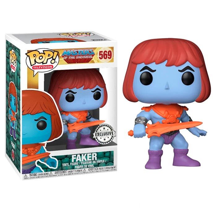 Figura Funko POP Masters Of The Universe Faker Exclusive