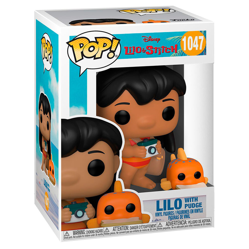 Figura Funko POP Disney Lilo and Stitch Lilo with Pudge