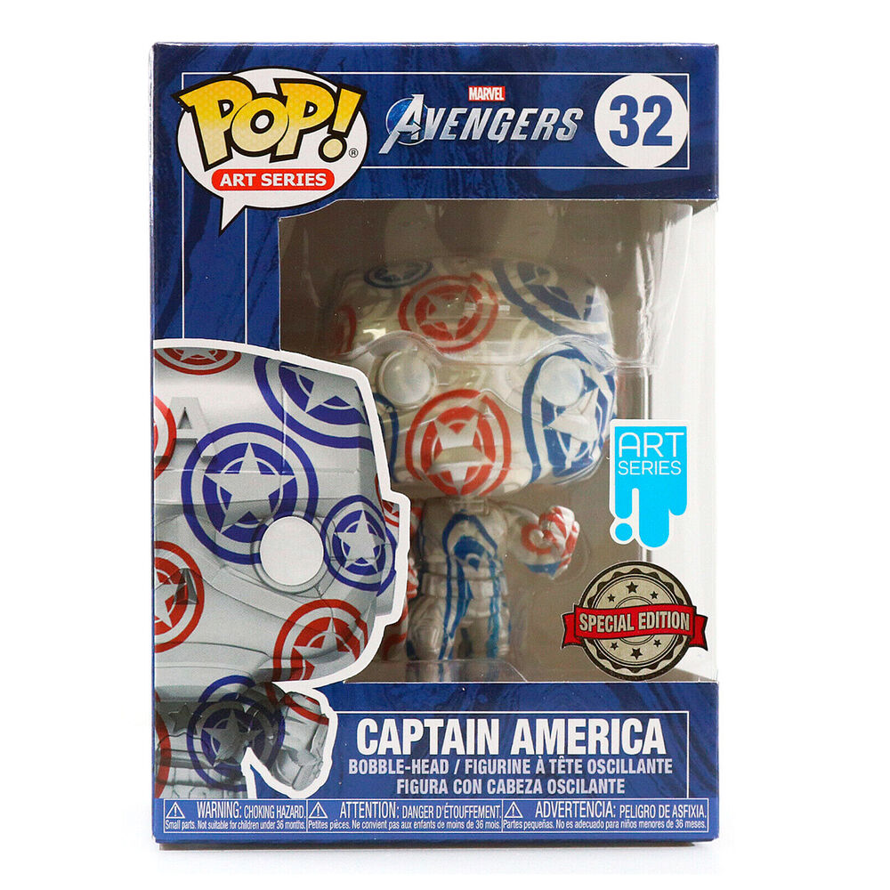 Figura Funko POP Patriotic Age Captain America Exclusive