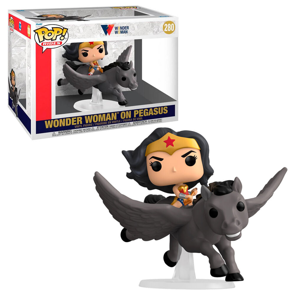 Figura Funko POP DC Wonder Woman 80th Wonder Woman on Pegasus