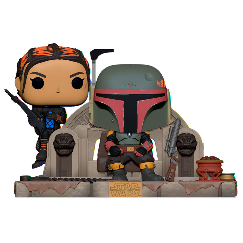 Figura Funko POP Star Wars Mandalorian Boba Fett and Fennec Shand