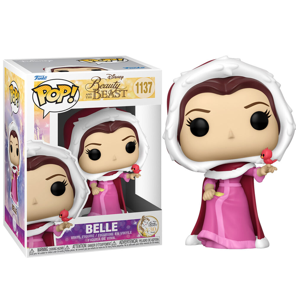 Figura Funko POP Disney La Bella y la Bestia Winter Belle