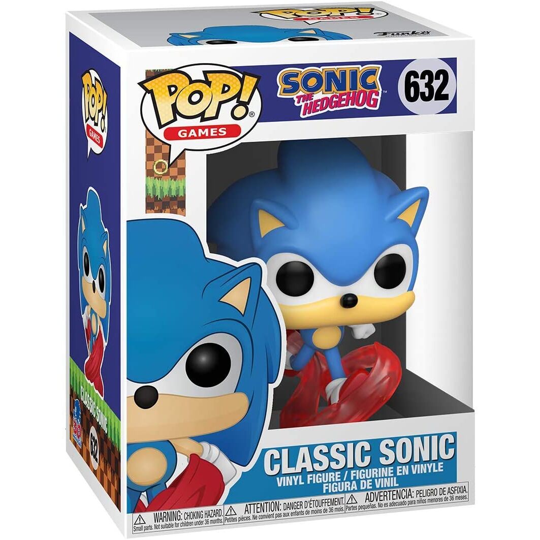 Figura Funko POP Sonic 30th Anniversary Running Sonic