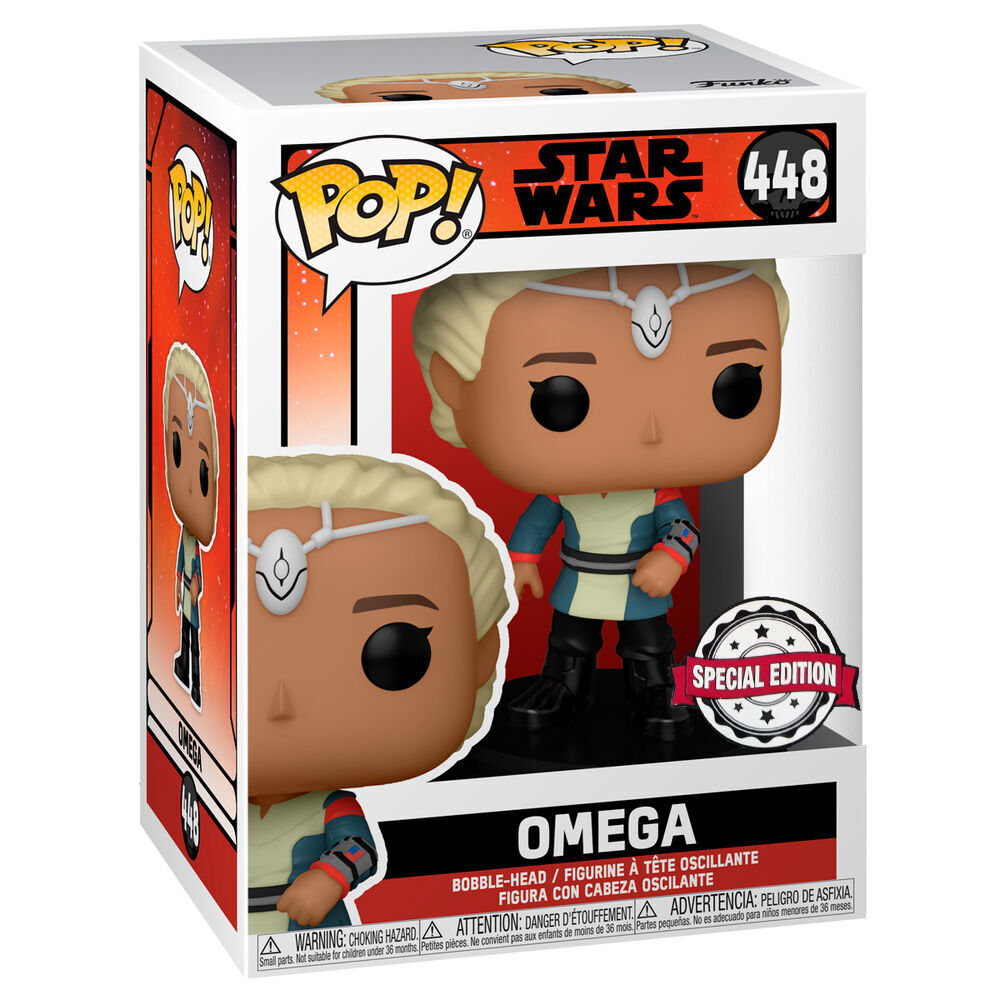 Figura Funko POP Star Wars Bad Batch Omega Exclusive