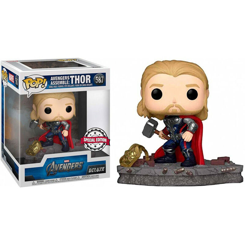 Figura Funko POP Deluxe Avengers Thor Assemble Exclusive