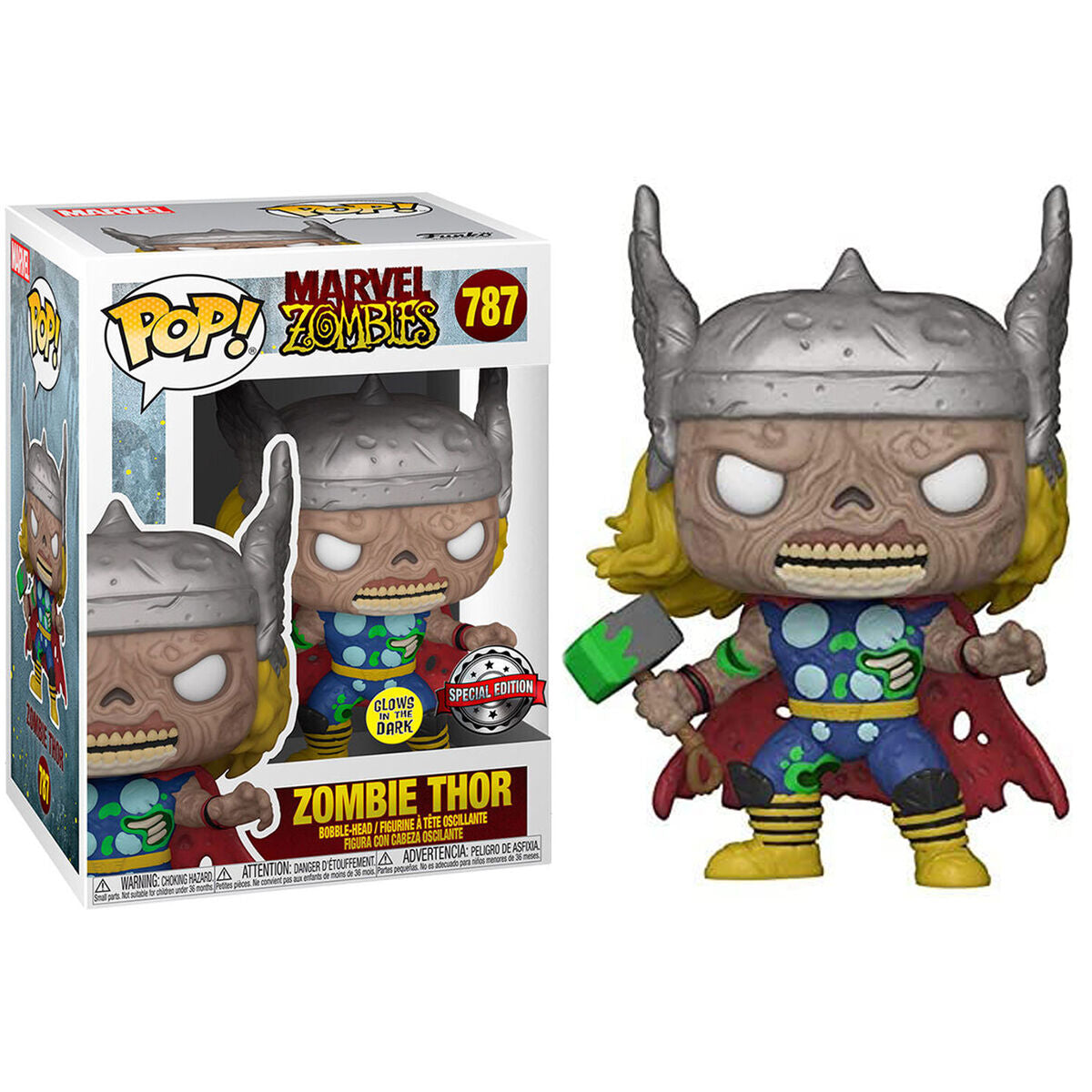 Figura Funko POP Marvel Zombies Thor Exclusive
