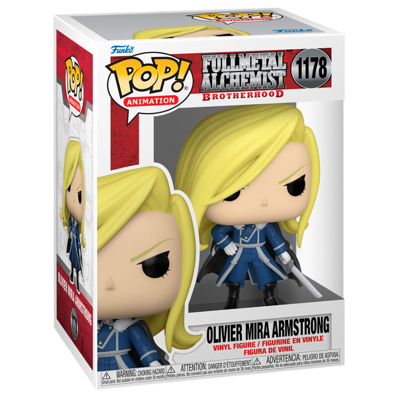 Figura Funko POP Full Metal Alchemist Olivier Mira Armstrong