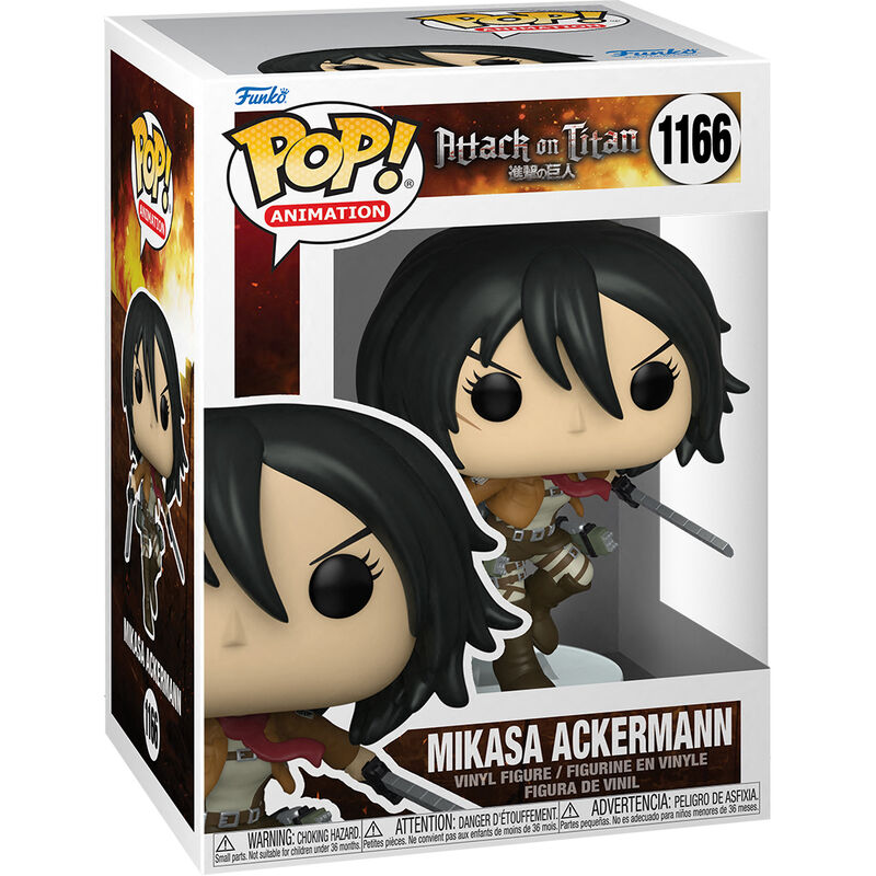 Figura Funko POP Attack On Titan Mikasa Ackermann