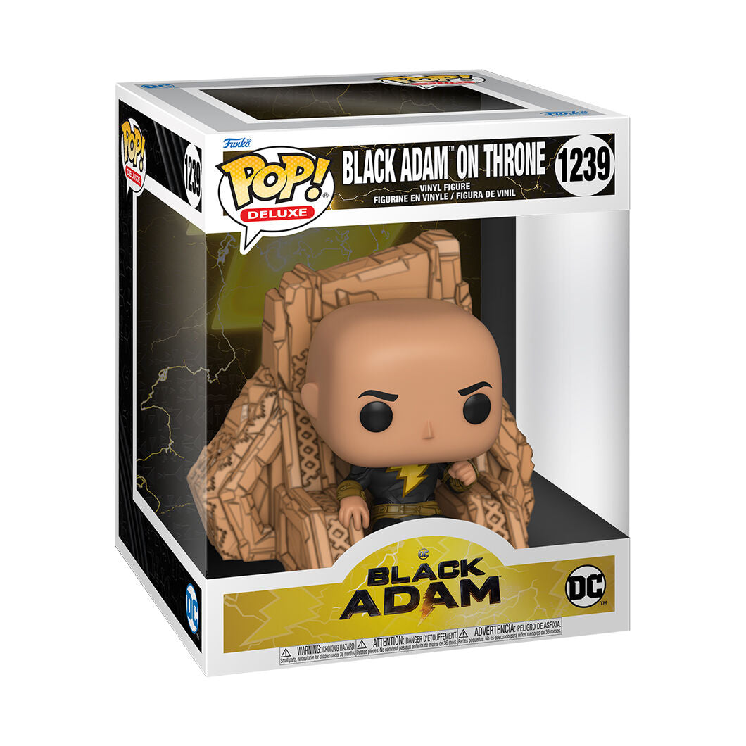 Figura Funko POP DC Comics Black Adam - Black Adam on Throne
