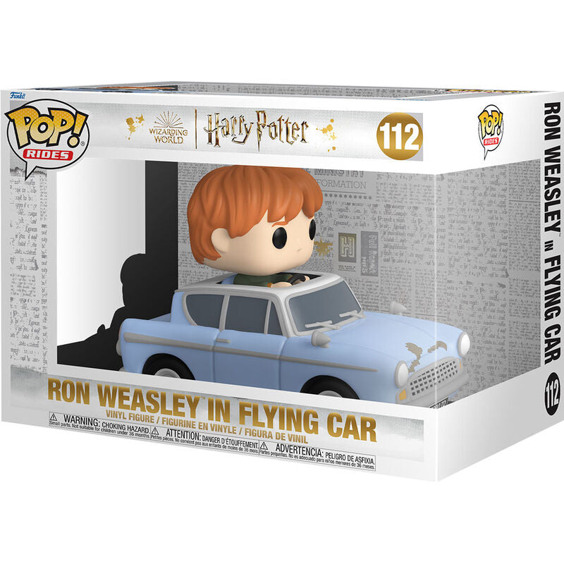 Figura Funko POP Harry Potter Ron Weasley in Flying Car